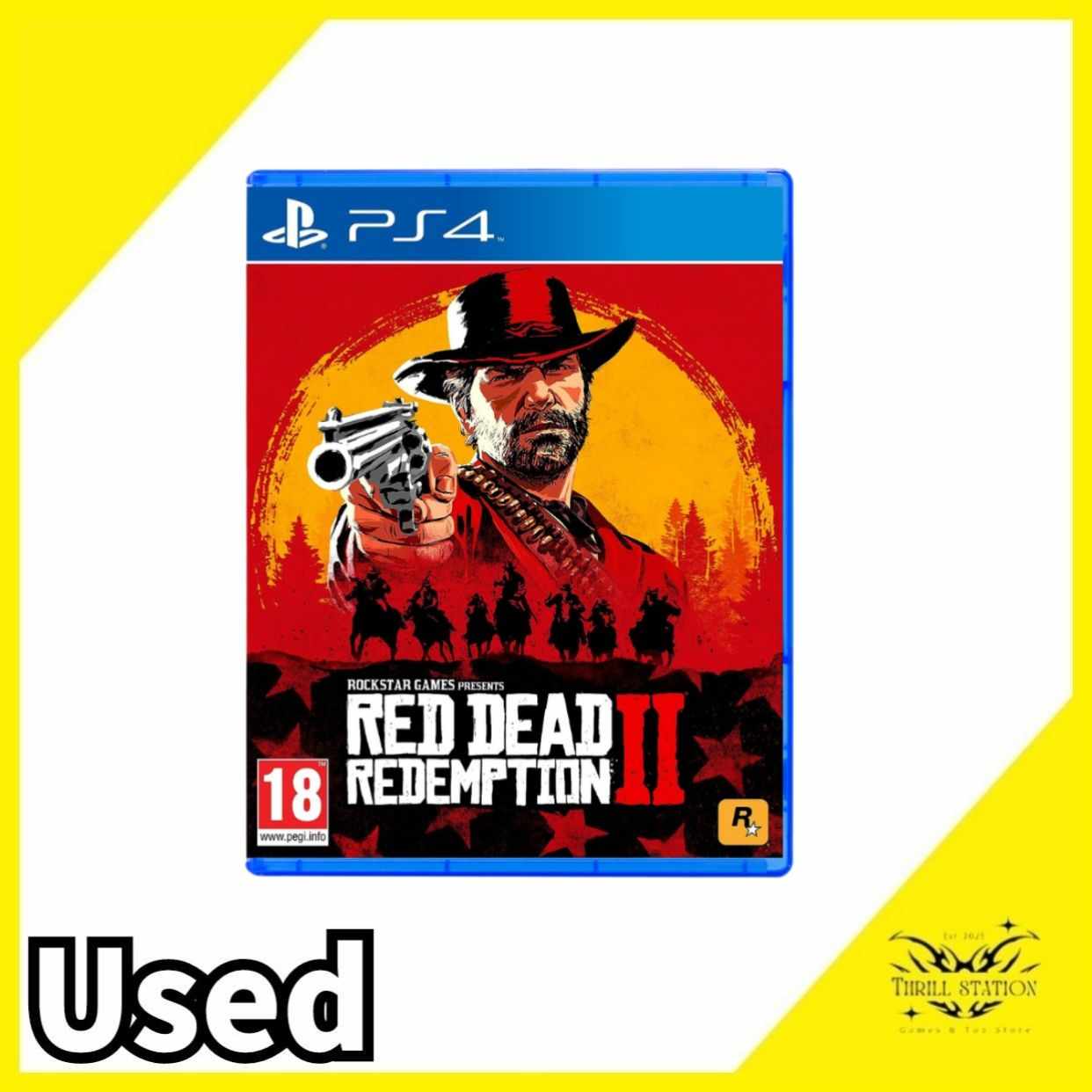 Playstation 4 Red Dead Redemption 2 RDR (Used)