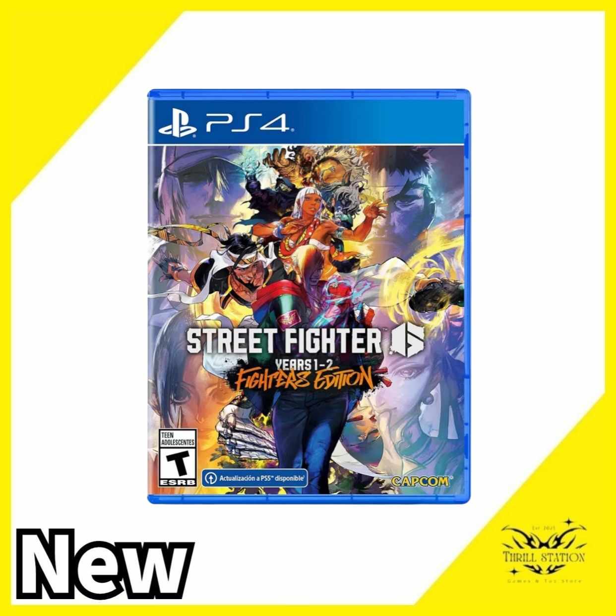 Playstation 4 Street Fighter 6 Years 1-2 Fighter Edition